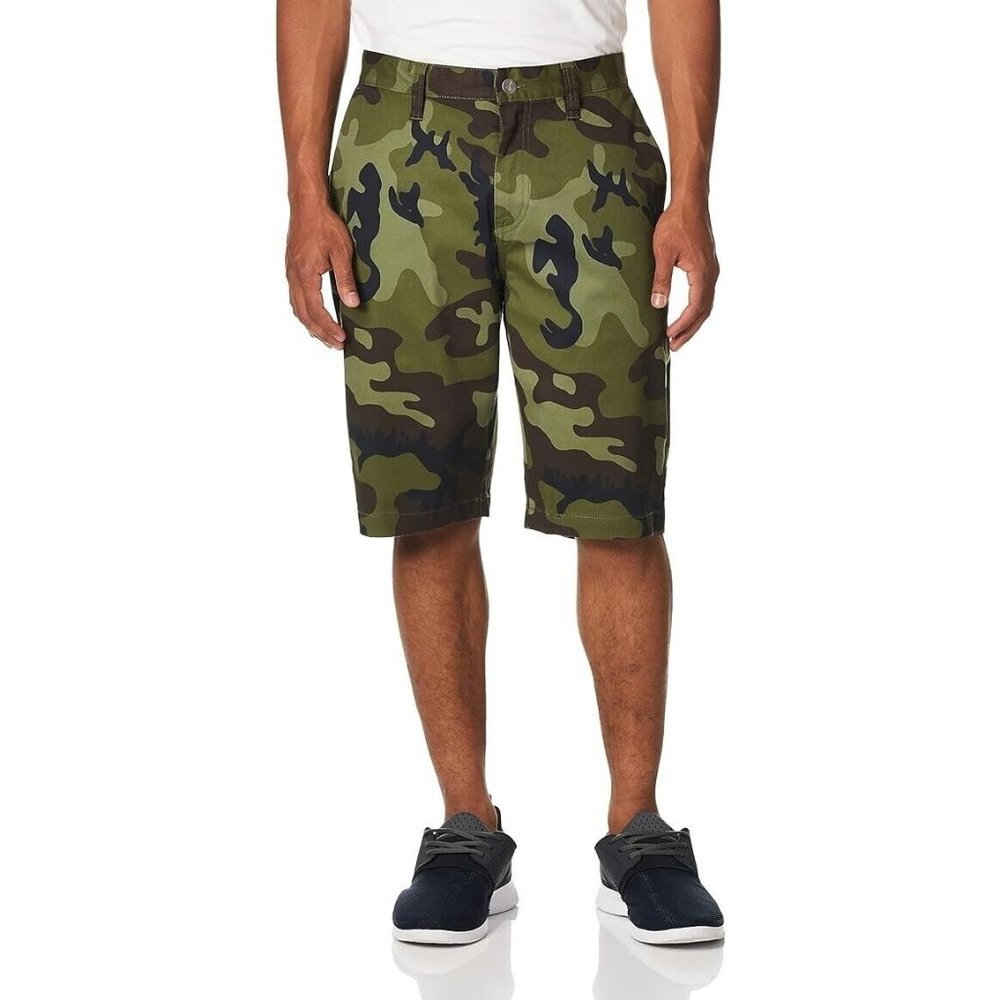Volcom Men's Vmonty Size 28 x 22 Stretch Chino Camouflage NEW